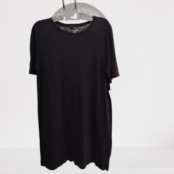 *NWOT EILEEN FISHER 100% Linen Navy Midi Dress | Ethical Luxury | Size M - Picture 1 of 3